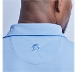 Mens Masters Golf Shirt Light Blue